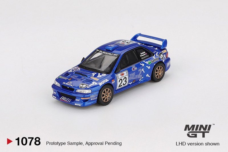 Mini GT Subaru Impreza WRC99 #23 2000 Acropolis Rally Carousel 2