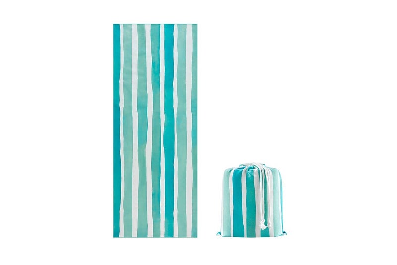 Ovela Sand-Free Quick-Dry Beach Towel (Mint Green) Carousel 1