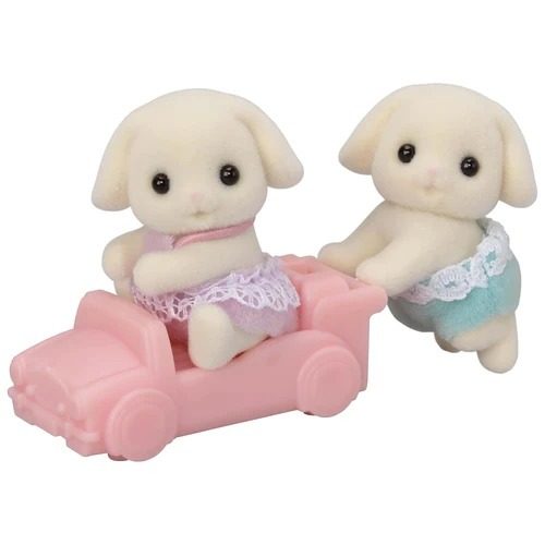 Sylvanian Families - Flora Rabbit Twins Carousel 2