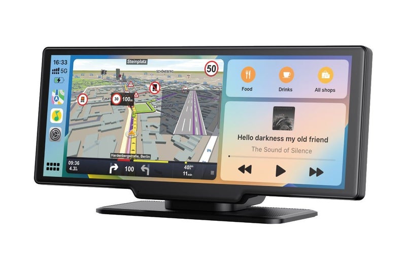 Kogan 10.26" Wireless Apple CarPlay and Android Auto Touchscreen Car Display Carousel 1