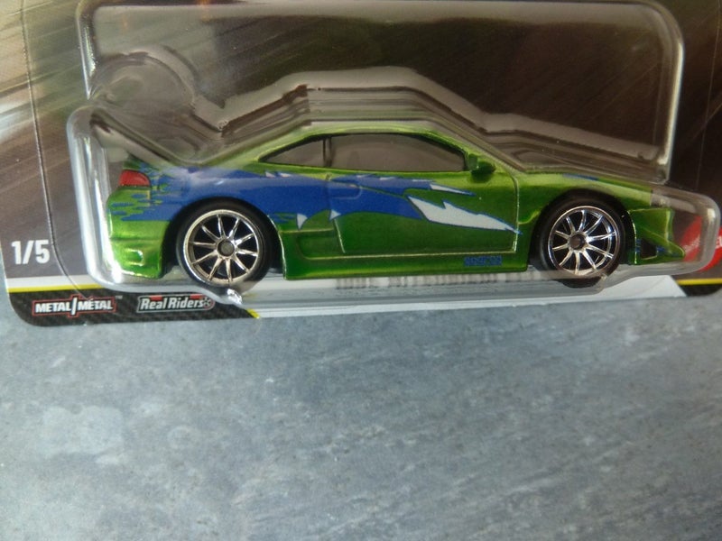 Hot Wheels Premium: 1995 Mitsubishi Eclipse Chase 2026 $1 Reserve Green MOC Carousel 2