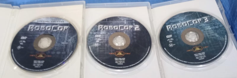 Robocop DVDs x 3 Carousel 2