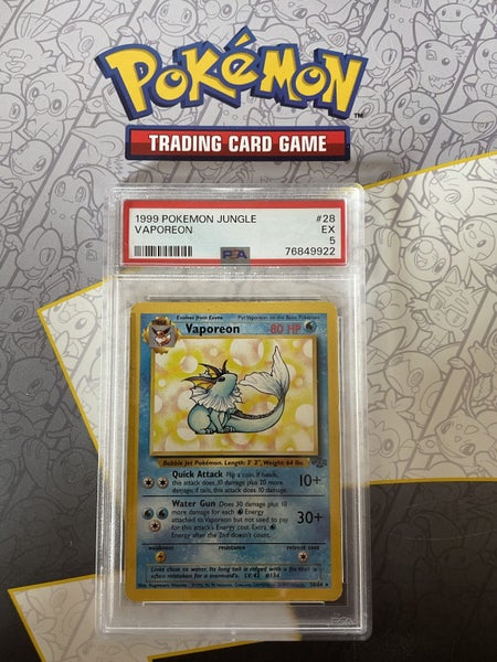 *** $1 RES 1999 Vaporeon Jungle set *** Carousel 1