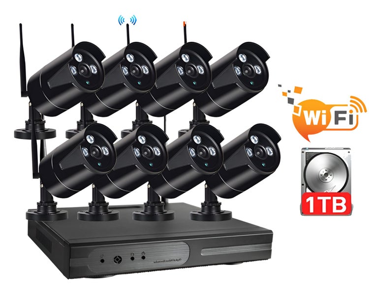 Wireless Security Camera System 720p Carousel 1