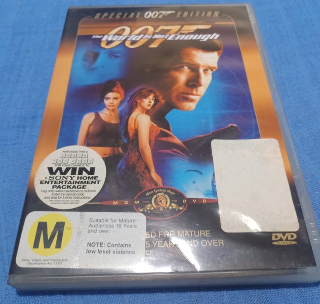 007 James Bond The World is not Enough DVD Carousel 1
