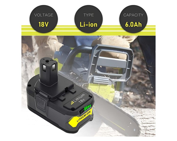 Ryobi Replacement Battery 6000mah Carousel 1