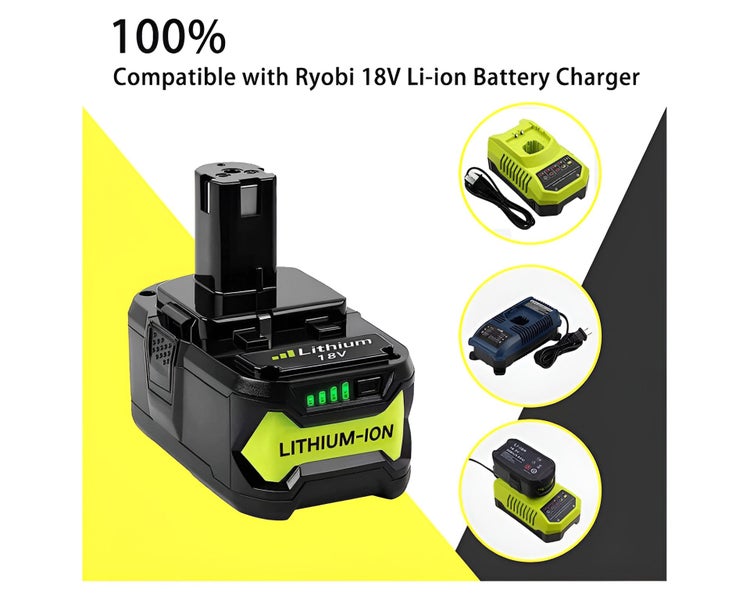 Ryobi Replacement Battery 6000mah Carousel 6