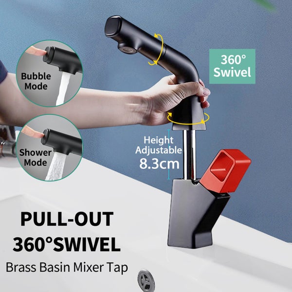 Pull out Basin Mixer Tap Carousel 1