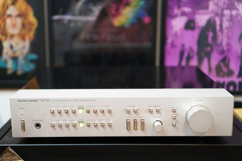 Harman Kardon HK725 Vintage Audiophile Pre-Amplifier with Phono Made in Japan Carousel 2