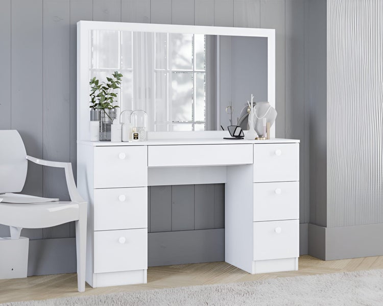 Dressing Table with Mirror - (NZ CLEARANCE) Carousel 2