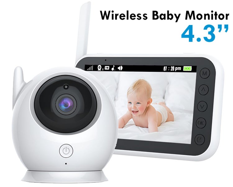 4.3" DIGITAL WIRELESS BABY MONITOR - (NZ CLEARANCE) Carousel 1