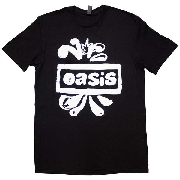Oasis Splat Band Logo T Shirt Carousel 1