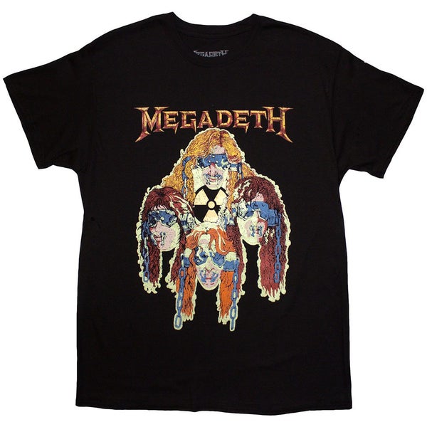 Megadeth Nuclear Glowheads T Shirt Carousel 1