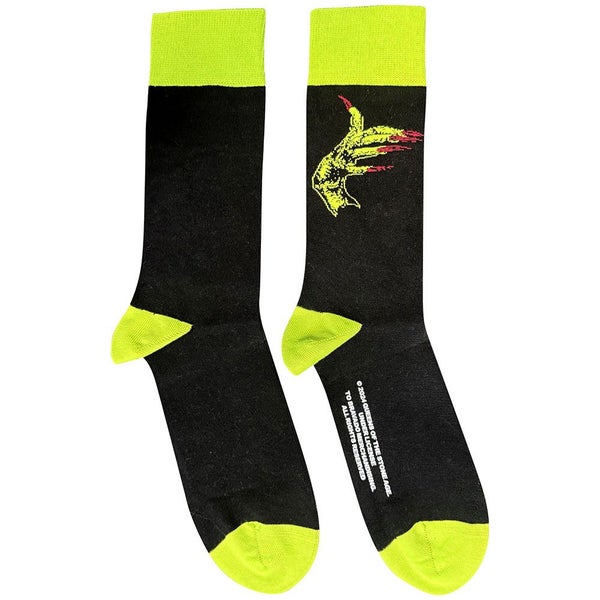 Queens Of The Stone Age Green Hands Ankle Socks Carousel 2