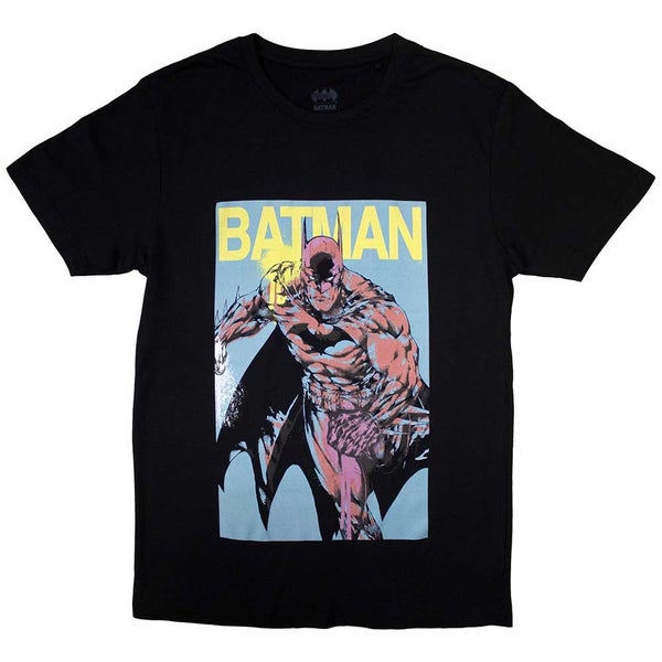 Batman Pop Colours T Shirt Carousel 1