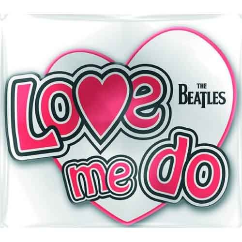 The Beatles Love Me Do Car Rubber Magnet Carousel 1