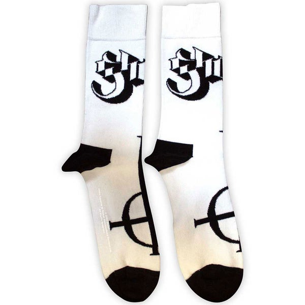 Ghost Symbol Mono Womens Ankle Socks Carousel 2