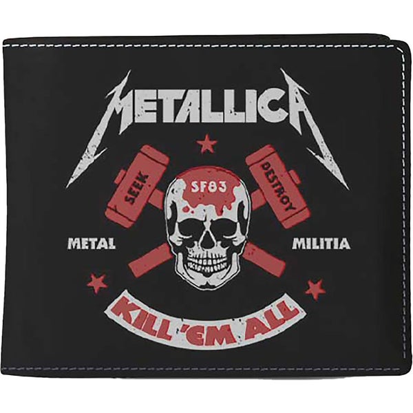 Metallica Kill Em All Bifold Wallet Carousel 1