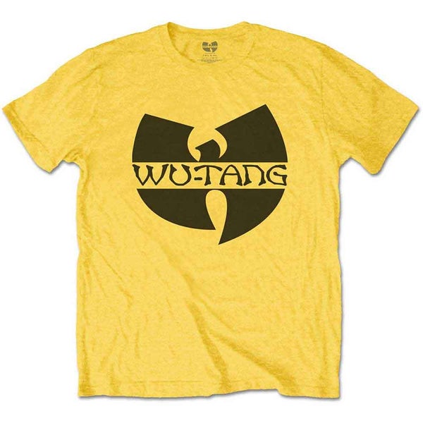 Wu Tang Clan Kids T Shirt Logo new Official Yellow (Ages 3-14 yrs) Carousel 1