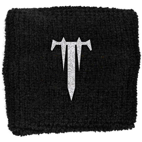 Trivium Sweatband T Band Logo new Official Black Embroidered Carousel 1