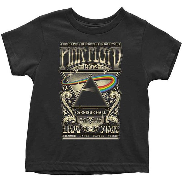 Pink Floyd Toddler T Shirt Carnegie Hall Poster new Official 12 months to 5 yrs Carousel 1