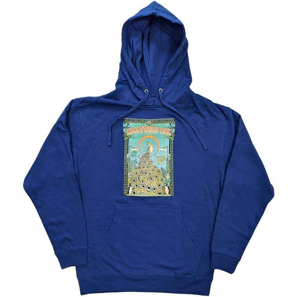 Fleetwood Mac Hoodie Peacock Band Logo new Official Unisex Blue Pullover Carousel 1