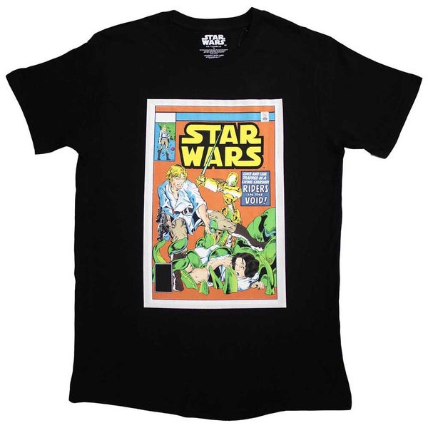 Star Wars Luke And Leia Comic Cover T Shirt Carousel 1