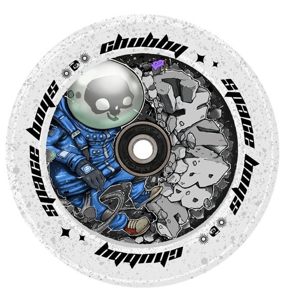 CHUBBY 110MM SPACEBOYS ASTRONAUGHT WHEEL Carousel 1