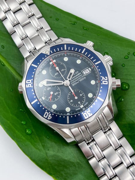 Omega Seamaster Professional 300m Bond Chronograph Auto Steel Wristwatch 2599.80 Carousel 1