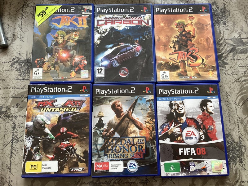PlayStation 2 games bulk Carousel 1