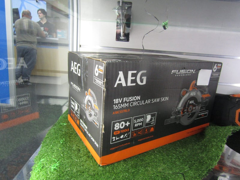 CIRCULAR SAW AEG A18CS57BL - 18V 165MM SKIN ONLY 2024 B16136123-1 Carousel 2