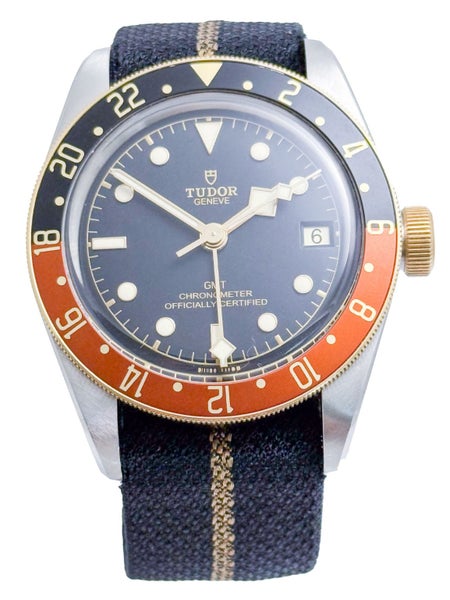TUDOR Black Bay GMT Root Beer 18ct Gold & Steel 41mm Mens Wristwatch 2022 B&P Carousel 2