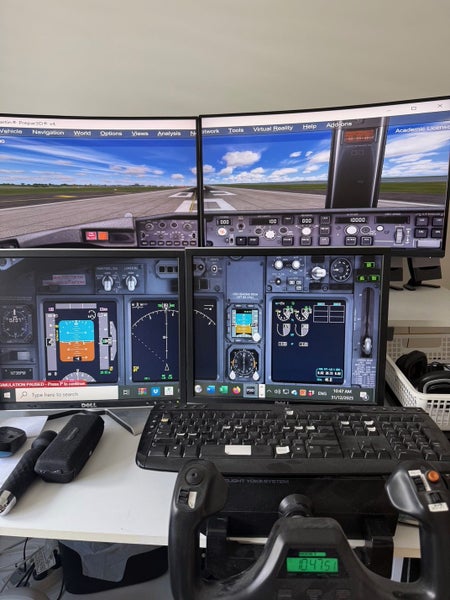 Flight Simulator complete set up Carousel 2
