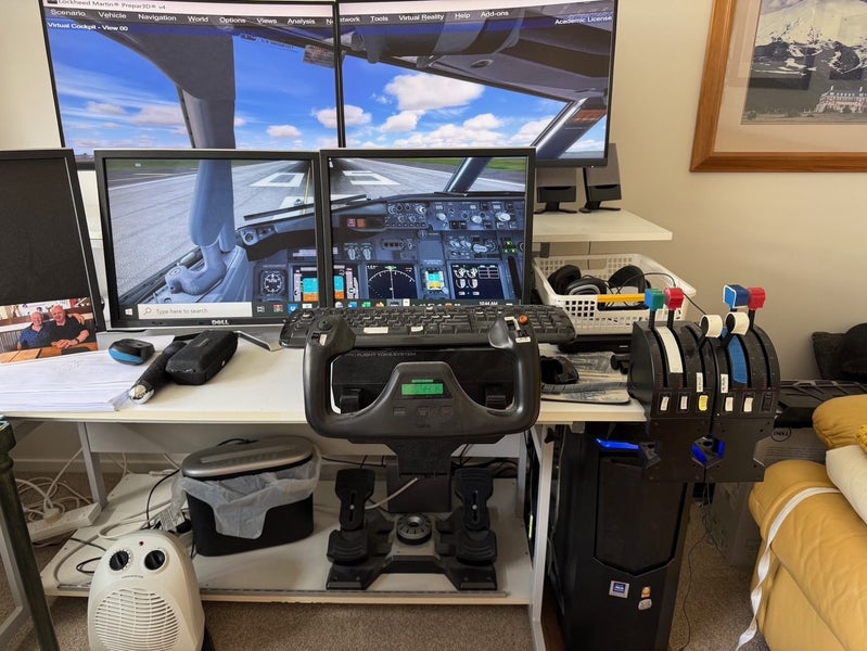 Flight Simulator complete set up Carousel 1