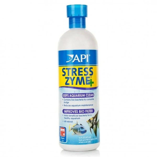 API Stress Zyme - Reduces Ammonia & Nitrite | 473ml Carousel 1