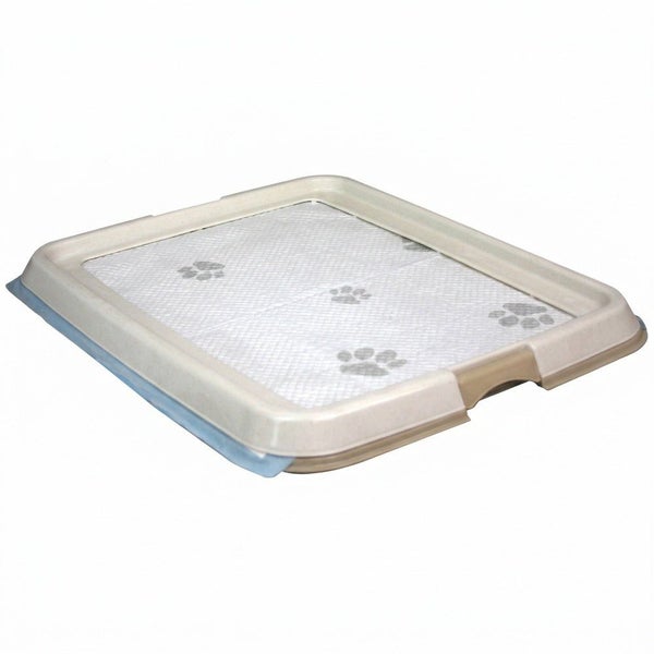 Pet One Wee Wee Training Pad Tray - Puppy Toilet Aid | 65 x 55cm Carousel 1