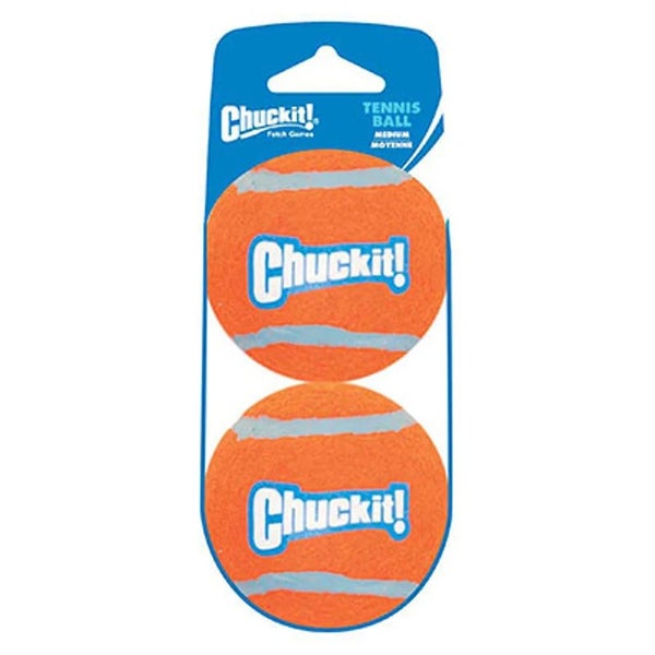 Chuckit! Tennis Ball Dog Toy - High Visibility | Small 2pk Carousel 1