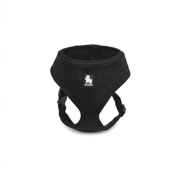 True Love Dog Harness - Soft Mesh Breathable | Black Small Carousel 1