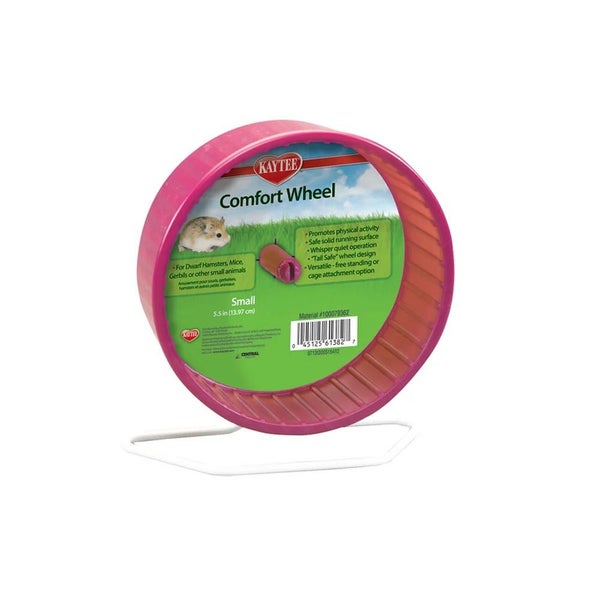 Kaytee Comfort Wheel - Quiet Exercise Wheel | 14cm Small Carousel 1