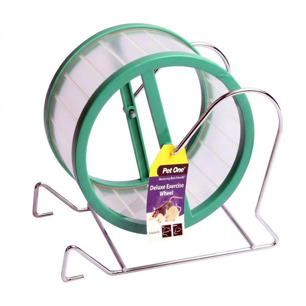 Pet One Mouse Wheel - Silent Exercise Toy | 15cm Carousel 1