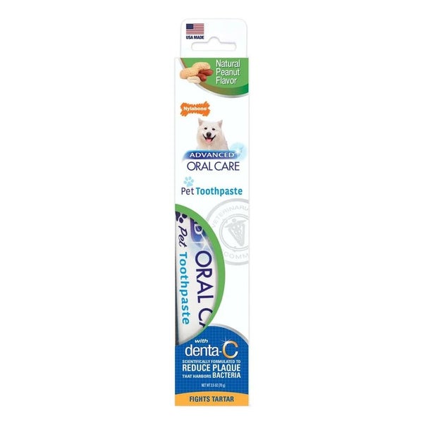 Advanced Oral Care Dog Toothpaste - Tartar Control | Peanut Flavor Carousel 1