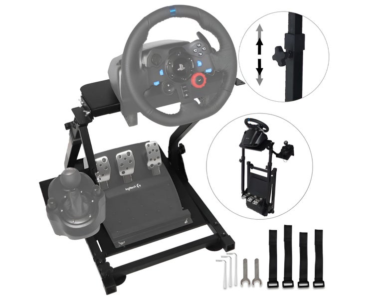 Adjustable Gaming Racing Simulator Wheel Stand (OVER STOCKED) Carousel 1