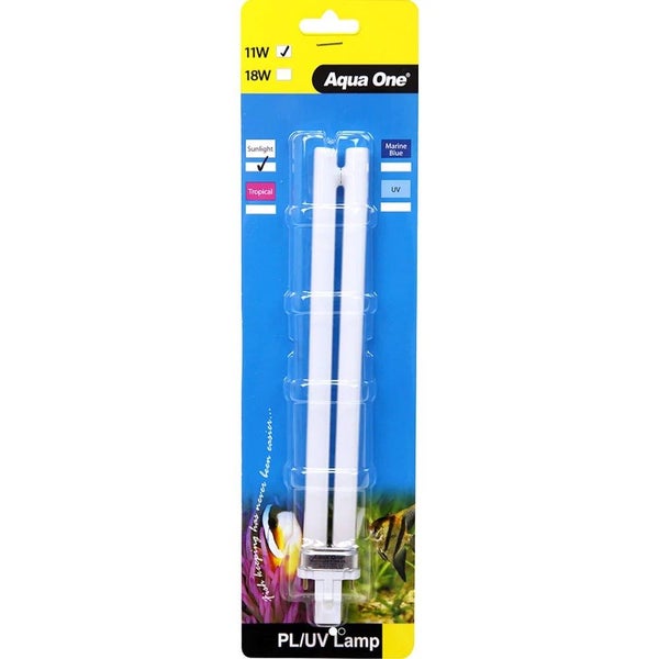 Aqua One PL Lamp - Sunlight Aquarium Light | 11W Carousel 1