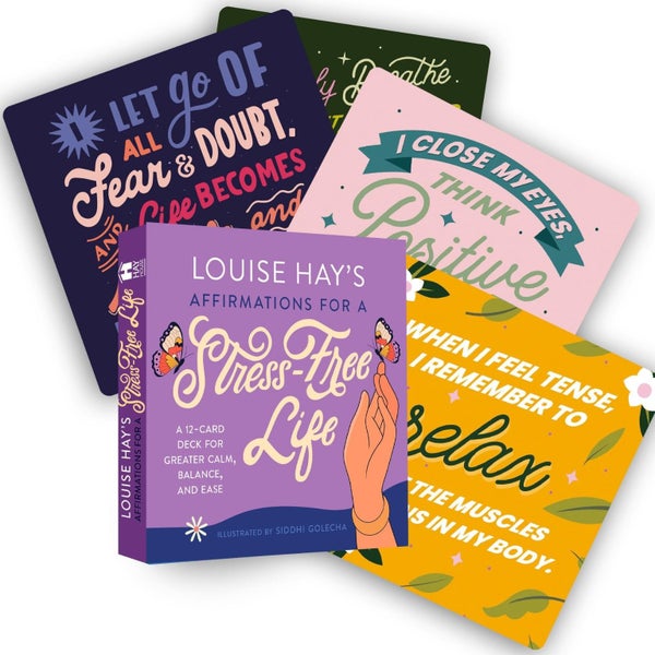 Louise Hay's Affirmations for a Stress-Free Life Carousel 1