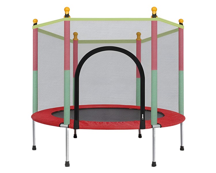 Kids Trampoline with Safety Net Carousel 2