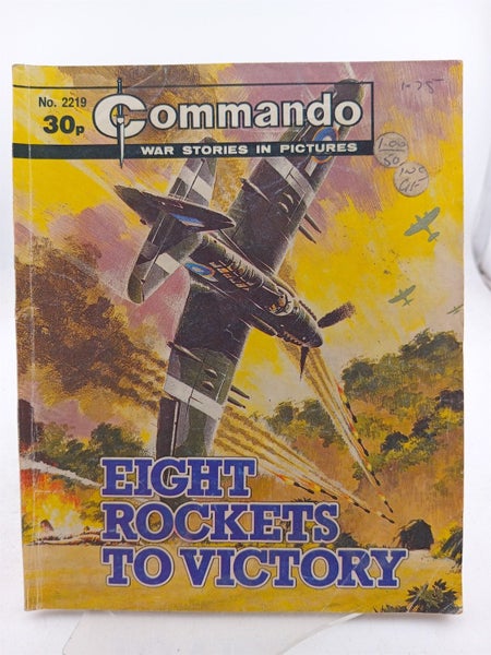 Eight Rockets to Victory (Commando War Stories in Pictures) No 2219 by Unknown