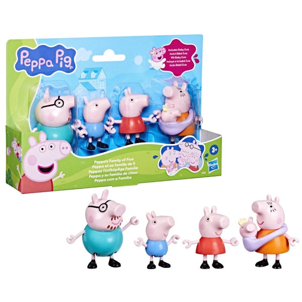 Peppa Pig: Family of Five - Playset Carousel 1