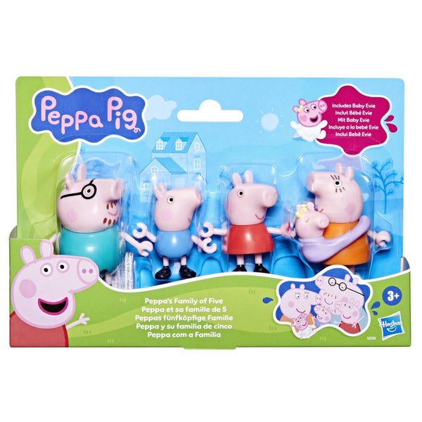 Peppa Pig: Family of Five - Playset Carousel 2