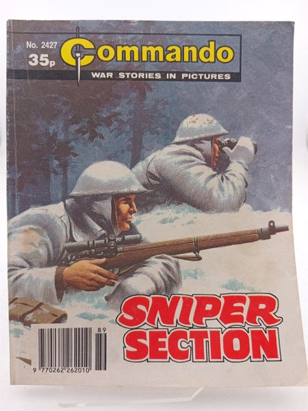 Sniper Section (Commando War Stories in Pictures) No 2427 by Unknown Carousel 1