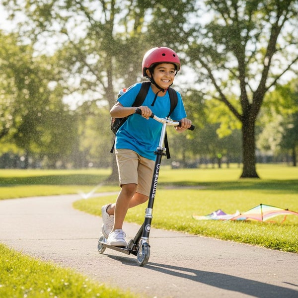 Globber Scooters Flow Element With Lights Black Carousel 2